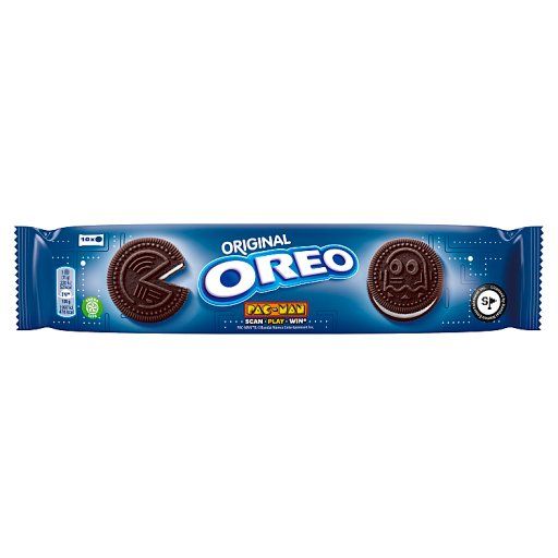 Oreo Ciastka kakaowe z nadzieniem o smaku waniliowym 110 g (10 sztuk)