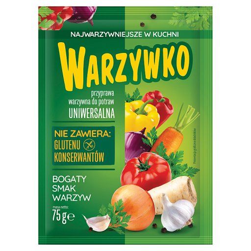 Warzywko Przyprawa warzywna do potraw uniwersalna 75 g