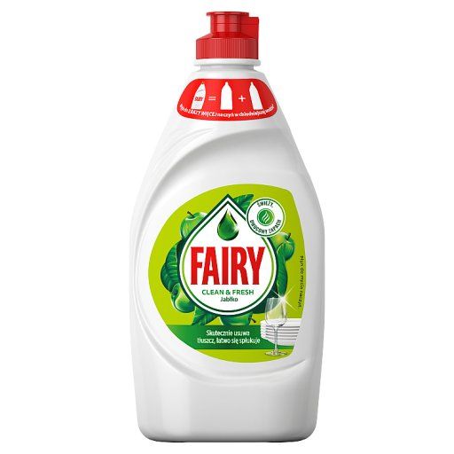 Fairy Clean & Fresh Jabłko Płyn do mycia naczyń 450 ml