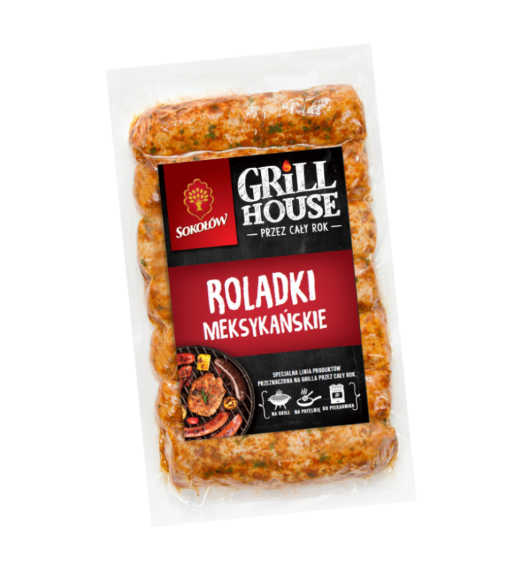 SOKOŁÓW ROLADKI MEKSYKAŃSKIE GRILL 330G.