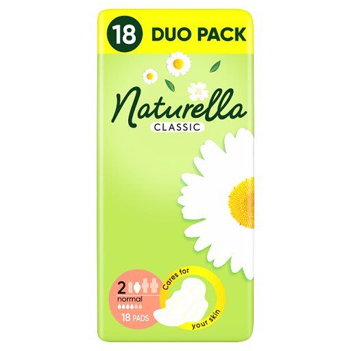 Naturella Classic Normal rozmiar 2 Podpaski ze skrzydełkami, × 18