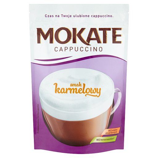 Mokate Cappuccino smak karmelowy 110 g