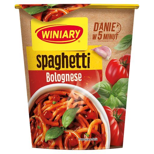 Winiary Spaghetti bolognese 61 g