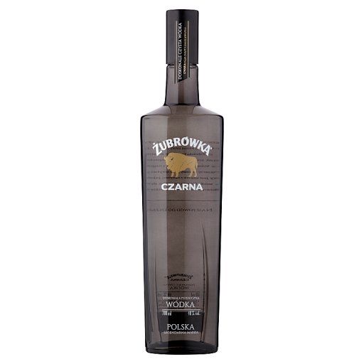 Żubrówka Czarna Wódka 700 ml