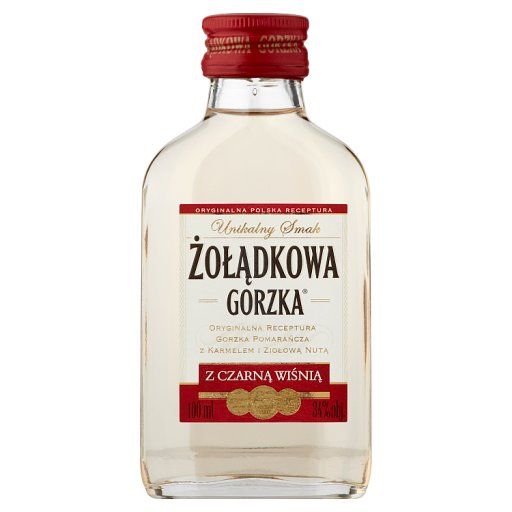 Żołądkowa Gorzka z czarną wiśnią Likier 100 ml
