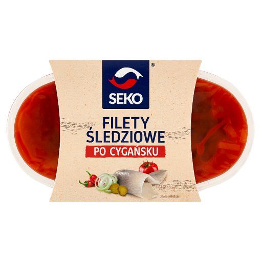 SEKO Filety śledziowe po cygańsku 250 g