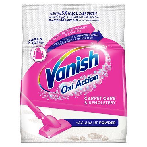 Vanish Oxi Action Proszek do czyszczenia dywanów 650 g