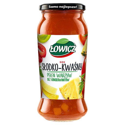 Łowicz Sos słodko-kwaśny 500 g