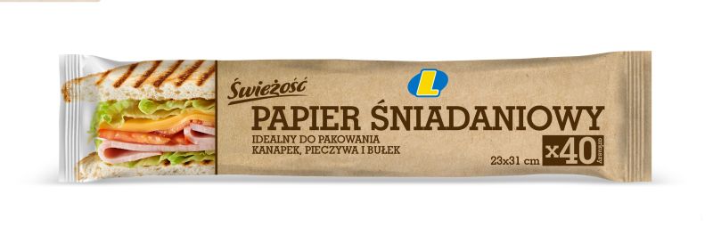 LEWIATAN PAPIER ŚNIADANIOWY 40SZT.