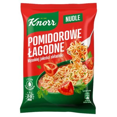 Knorr Nudle Pomidorowe łagodne Zupa-danie 65 g