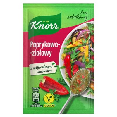 Knorr Sos sałatkowy paprykowo-ziołowy 9 g