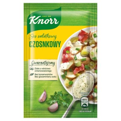 Knorr Sos sałatkowy smak czosnkowy 8 g