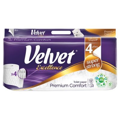 Velvet Excellence Papier toaletowy Premium Komfort 8 rolek