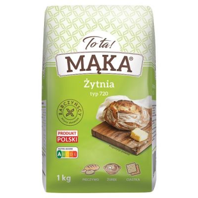 TO TA MĄKA ŻYTNIA TYP 720 900G