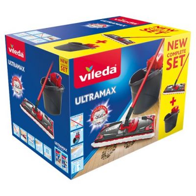 Vileda UltraMax Zestaw mop i wiaderko