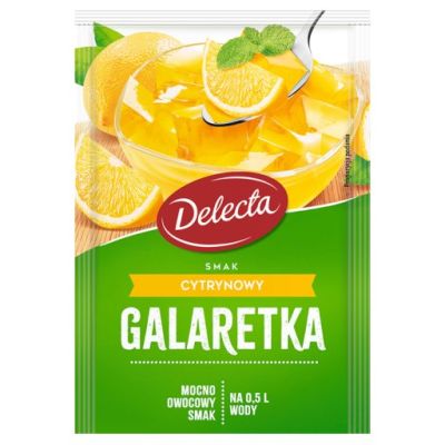 Delecta Galaretka smak cytrynowy 70 g