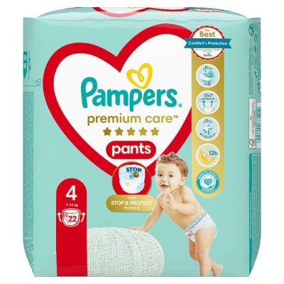 Pampers Premium Care Pants, R4, 22 pieluchomajtek