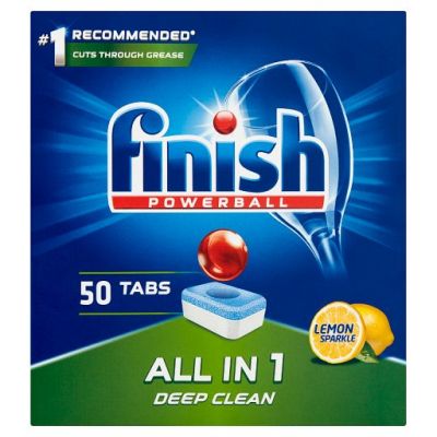 Finish All in 1 Lemon Tabletki do mycia naczyń w zmywarce 800 g (50 sztuk)
