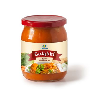 LEWIATAN GOŁĄBKI SOS POMIDOR SŁ 500g