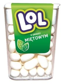 LEWIATAN DRAŻETKI LOL MIĘTA 16g