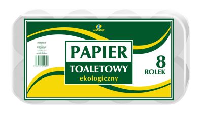 LEWIATAN PAPIER TOALET SZARY 1W EKO 8szt