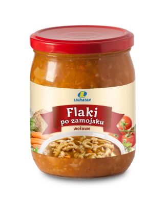 LEWIATAN FLAKI PO ZAMOJSKU WOŁOWE 500G.