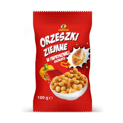 LEWIATAN ORZESZKI ZIEMNE PAPRYKA 100g