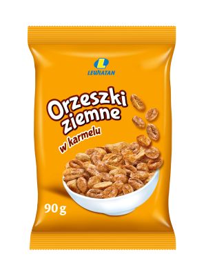 LEWIATAN ORZESZKI ZIEMNE W KARMELU 90G..