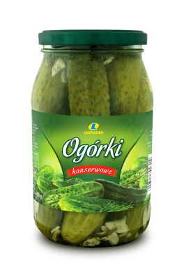 LEWIATAN OGÓRKI KONSERWOWE 870g/450g