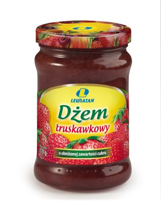 LEWIATAN DŻEM TRUSKAWKA 270G.