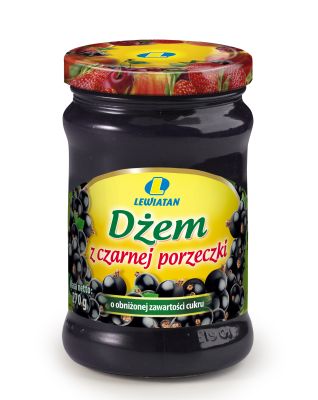 LEWIATAN DŻEM CZARNA PORZECZKA 270G.