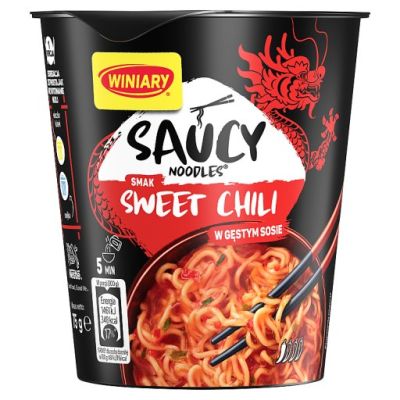 Winiary Street Food Nudle Danie instant smak słodkie chili 75 g