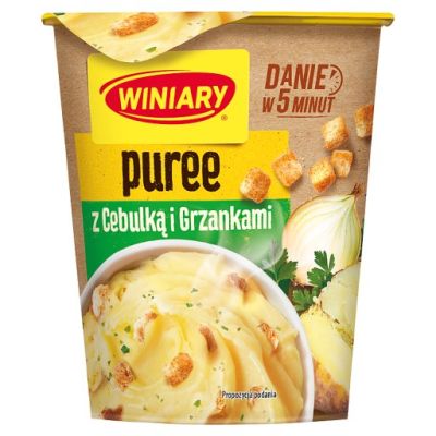 Winiary Puree ziemniaczane ze smażoną cebulką i grzankami 59 g