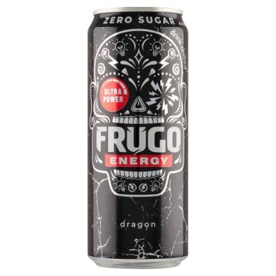 Frugo Energy Dragon Fruit & Chilli Gazowany napój energetyzujący 330 ml