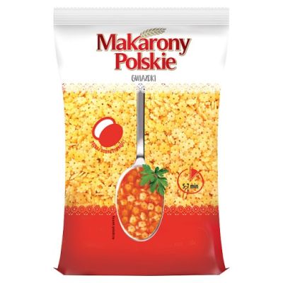 Makarony Polskie Makaron gwiazdki 250 g