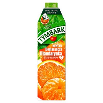 Tymbark Nektar pomarańcza mandarynka 1 l
