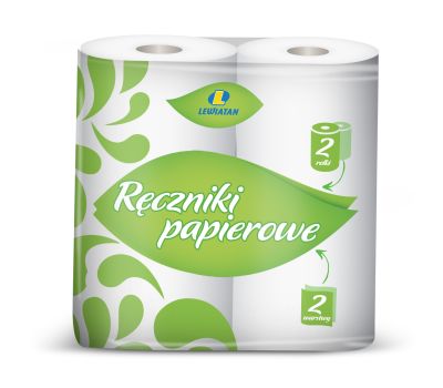  LEWIATAN RĘCZNIKI KUCH PAPIEROWE 2W 2SZT