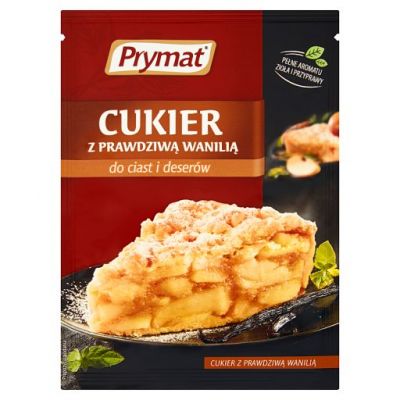 PRYMAT CUKIER Z PRAWDZIWĄ WANILIĄ 10g
