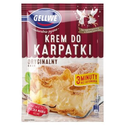 Gellwe Krem do karpatki oryginalny smak 145 g 