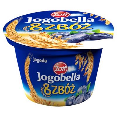 ZOTT JOGURT JOGOBELLA 8 ZBÓŻ 200g