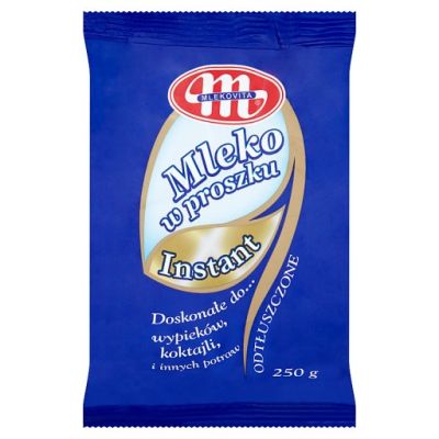 Mlekovita Mleko w proszku odtłuszczone instant 250 g