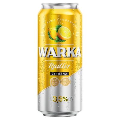 Warka Radler Napój piwny cytryna 500 ml