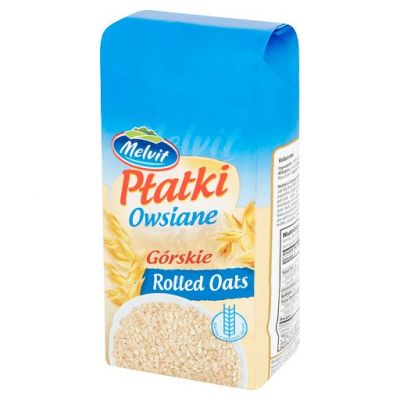 Melvit Płatki owsiane górskie 500 g