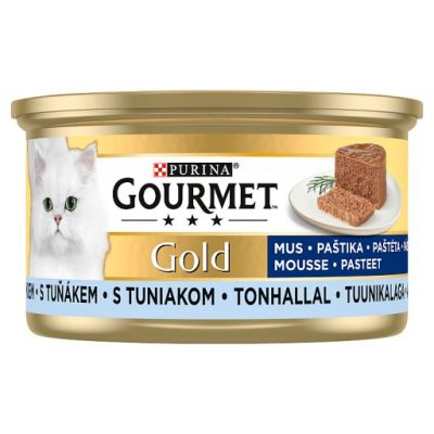 Gourmet Gold Karma dla kotów mus z tuńczykiem 85 g
