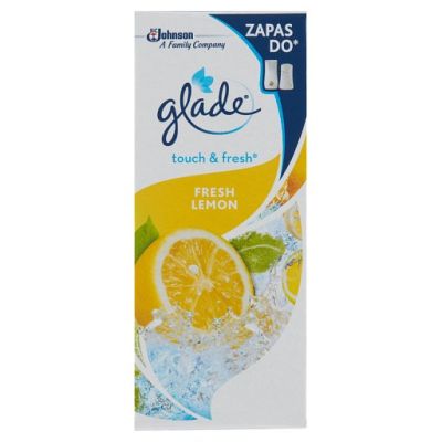 Glade Touch & Fresh Fresh Lemon Zapas do odświeżacza powietrza 10 ml
