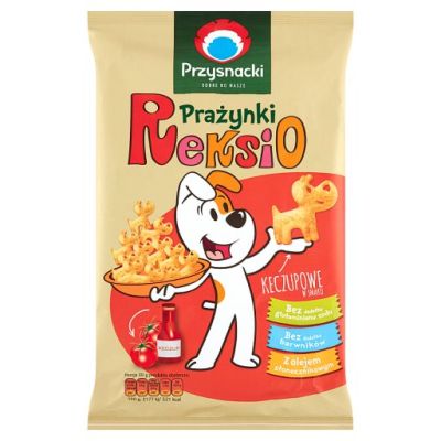  PRZYSNAC PRAŻYNKI REKSIO KETCHUP 90G