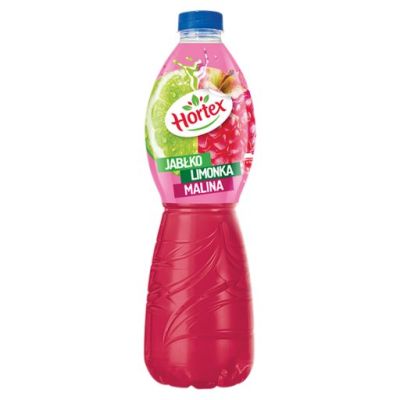 Hortex Napój jabłko limonka malina 1,75 l