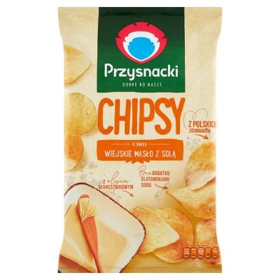 PRZYSNAC CHIPSY MASŁO Z SOLĄ 135G.