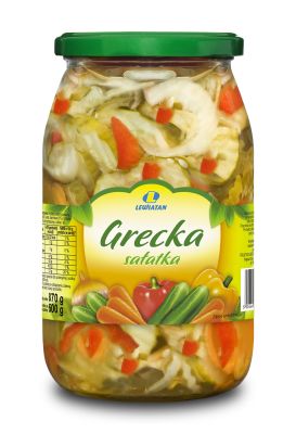 LEWIATAN SAŁATKA GRECKA 870g/500g