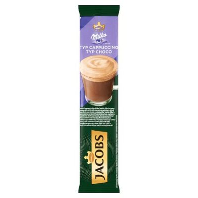 Jacobs Rozpuszczalny napój kawowy z kakao o smaku czekolady Milka 15,8 g